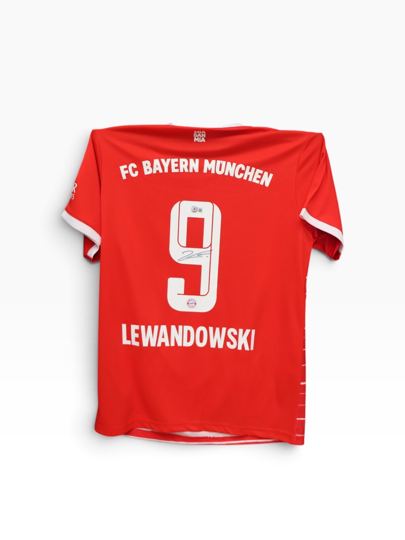 Jersey Lewandowski Autografiado Bayern