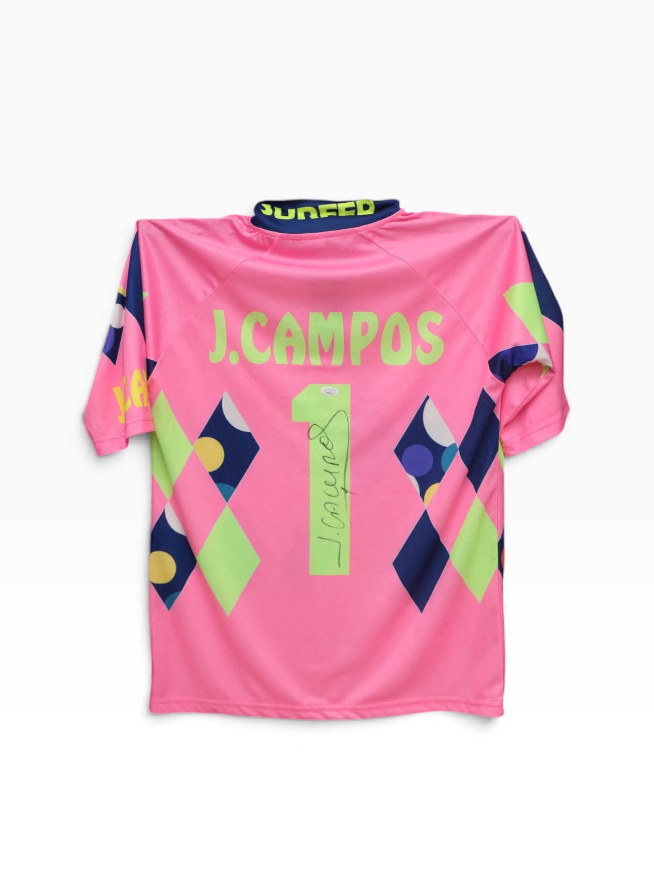 Jersey J.Campos Autografiada
