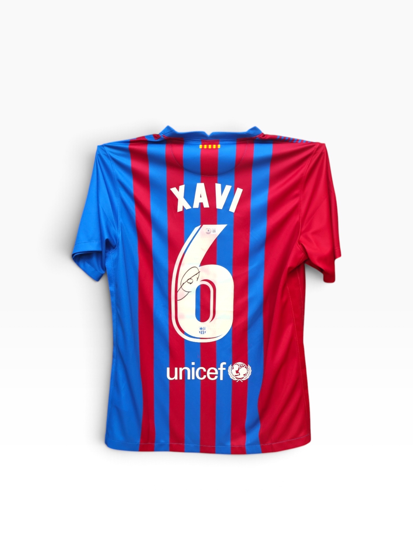 Jersey Xavi Barcelona Autografiado