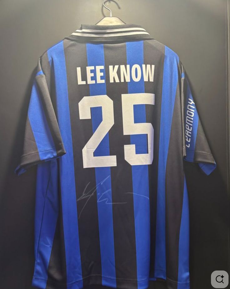 Jersey firmado · Lee Know #25