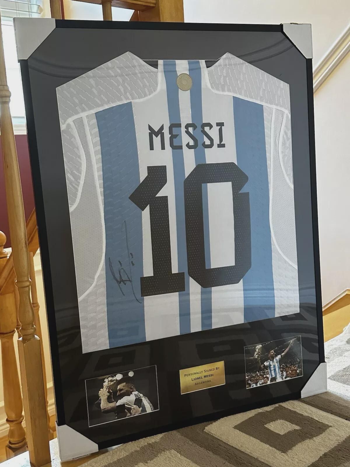 Jersey firmado · Lionel Messi